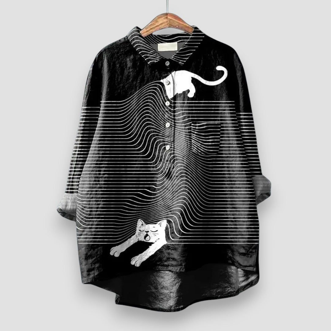 Kathrin | Blouse motif chien