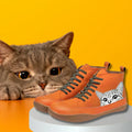 Savrani™ | Bottines cuir pour amoureux des chats