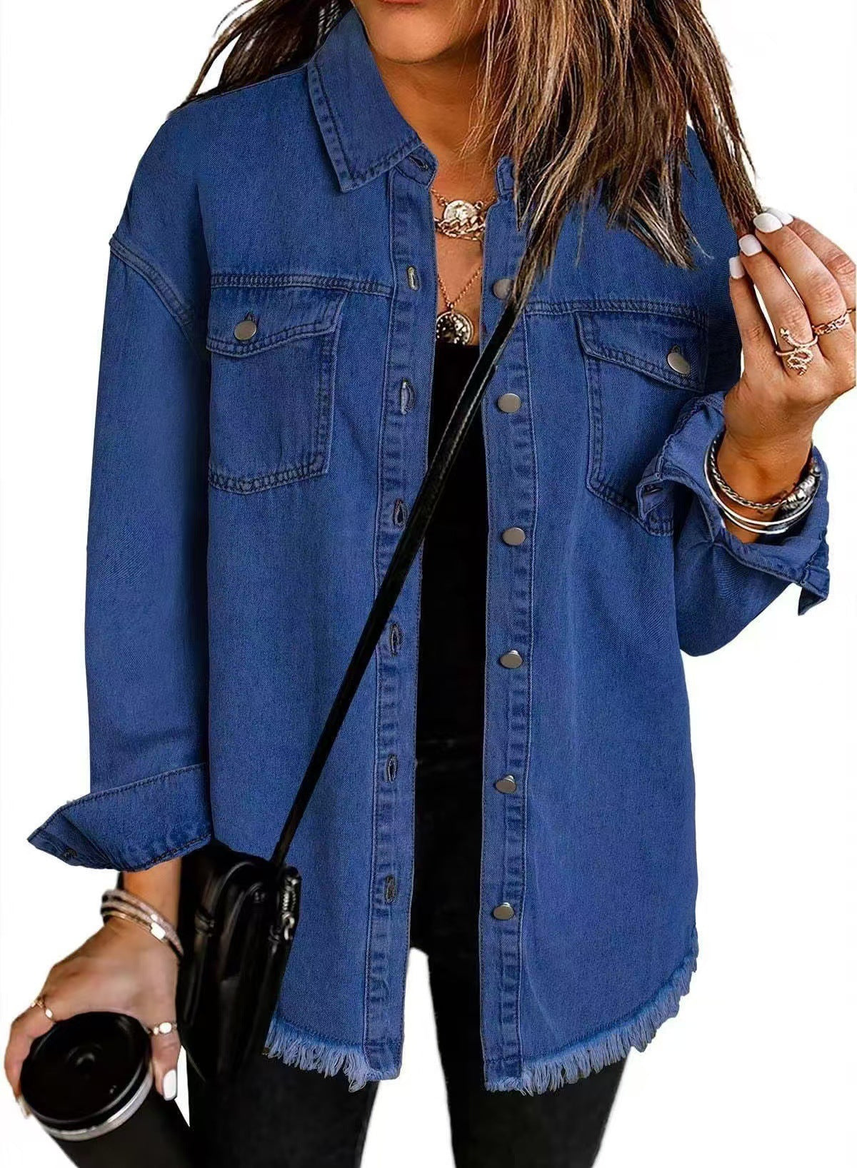 Sabine™ | Veste en Jean au Style Intemporel