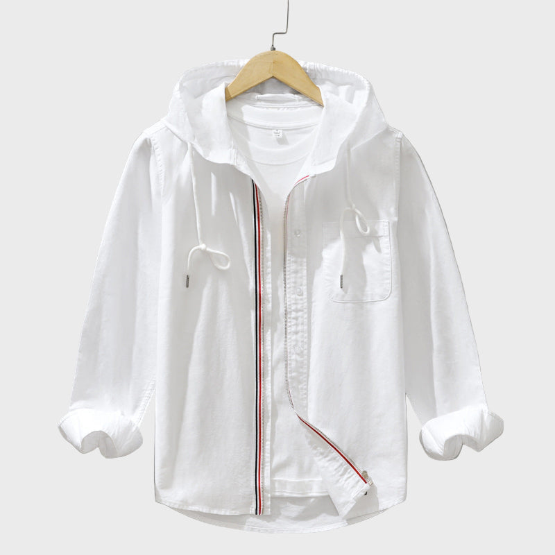 Casa | Hoodie Léger en Mélange de Lin