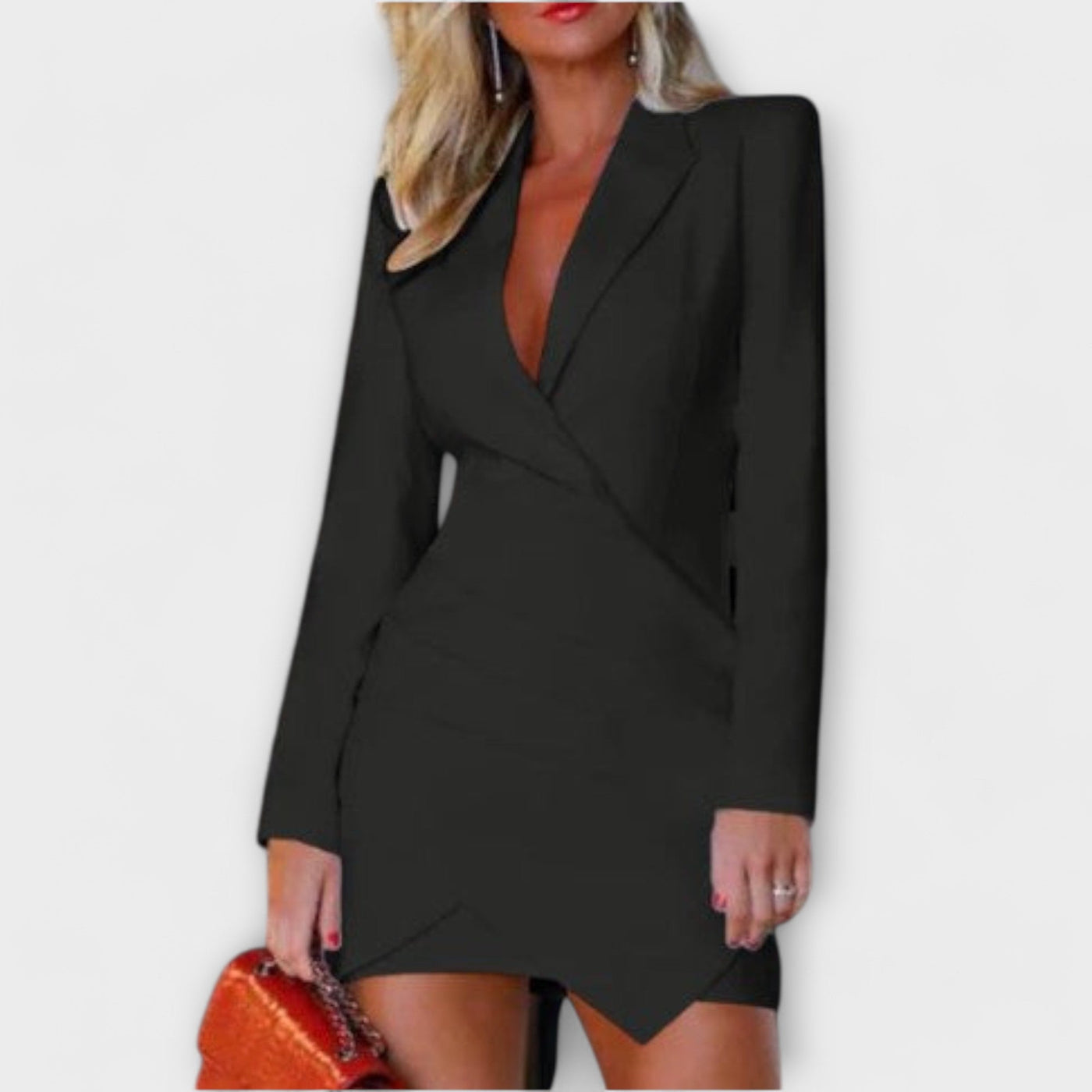Robe blazer à manches longues pour femmes