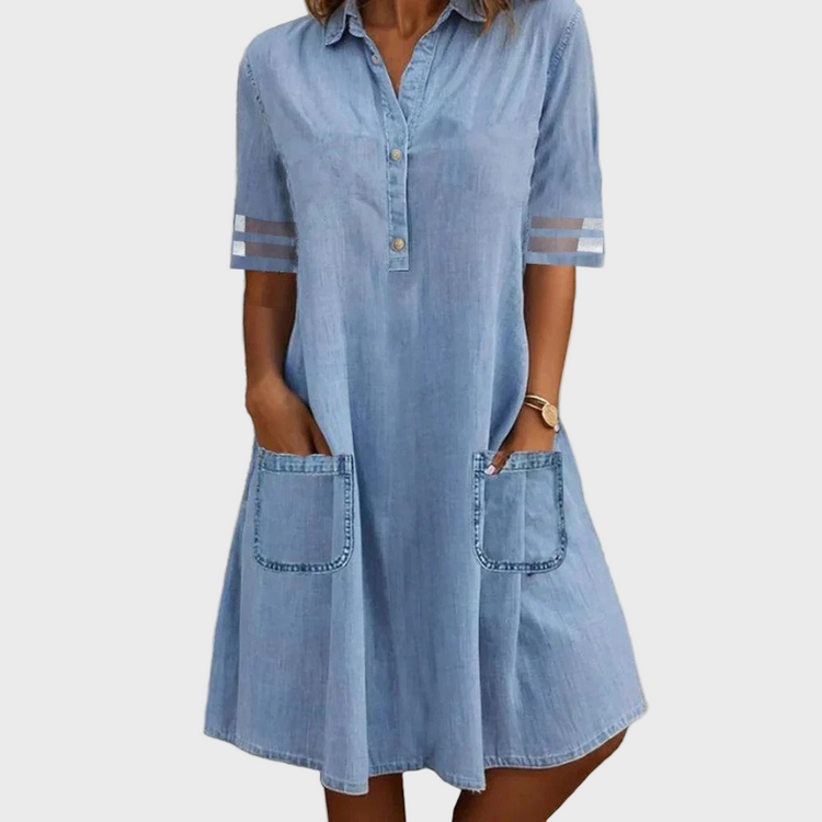 Jill | Robe mini denim