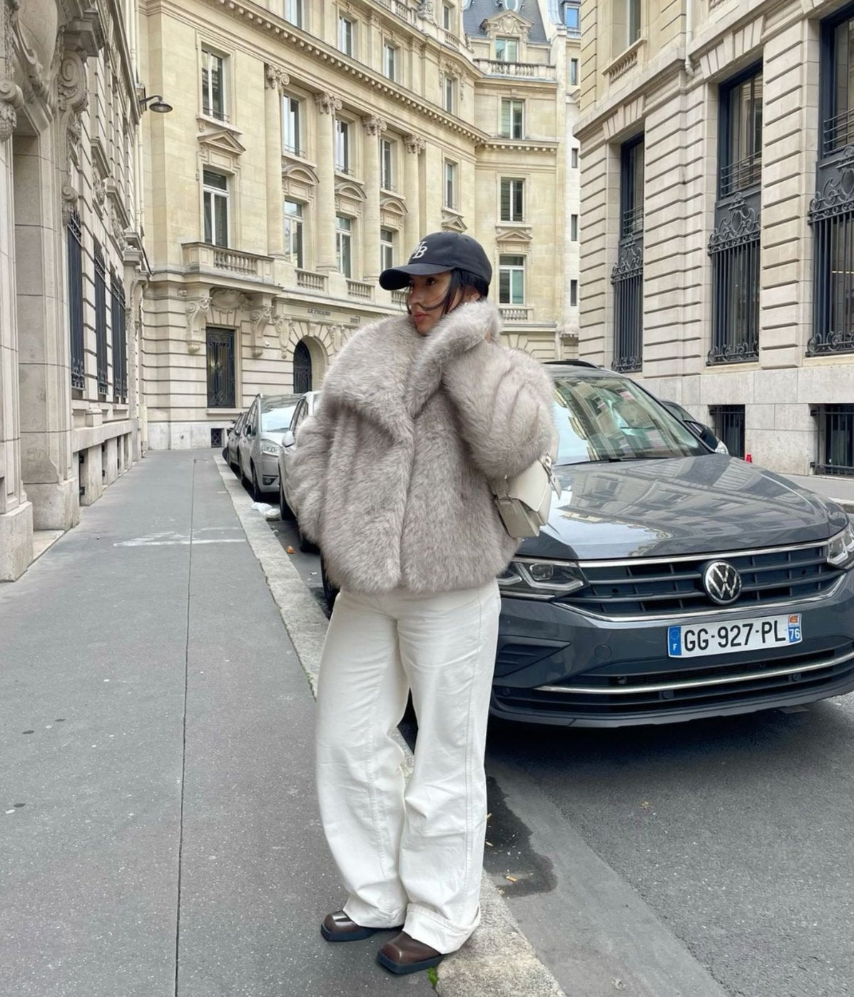 Myla - Manteau en Fausse Fourrure