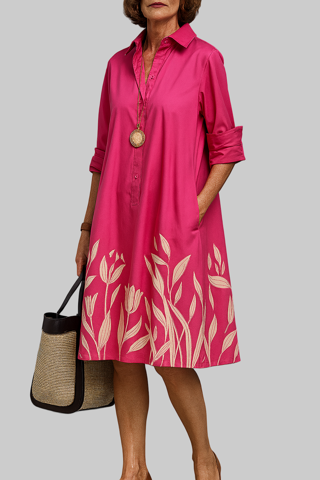 LIRA – ROBE MIDI IMPRIMÉE