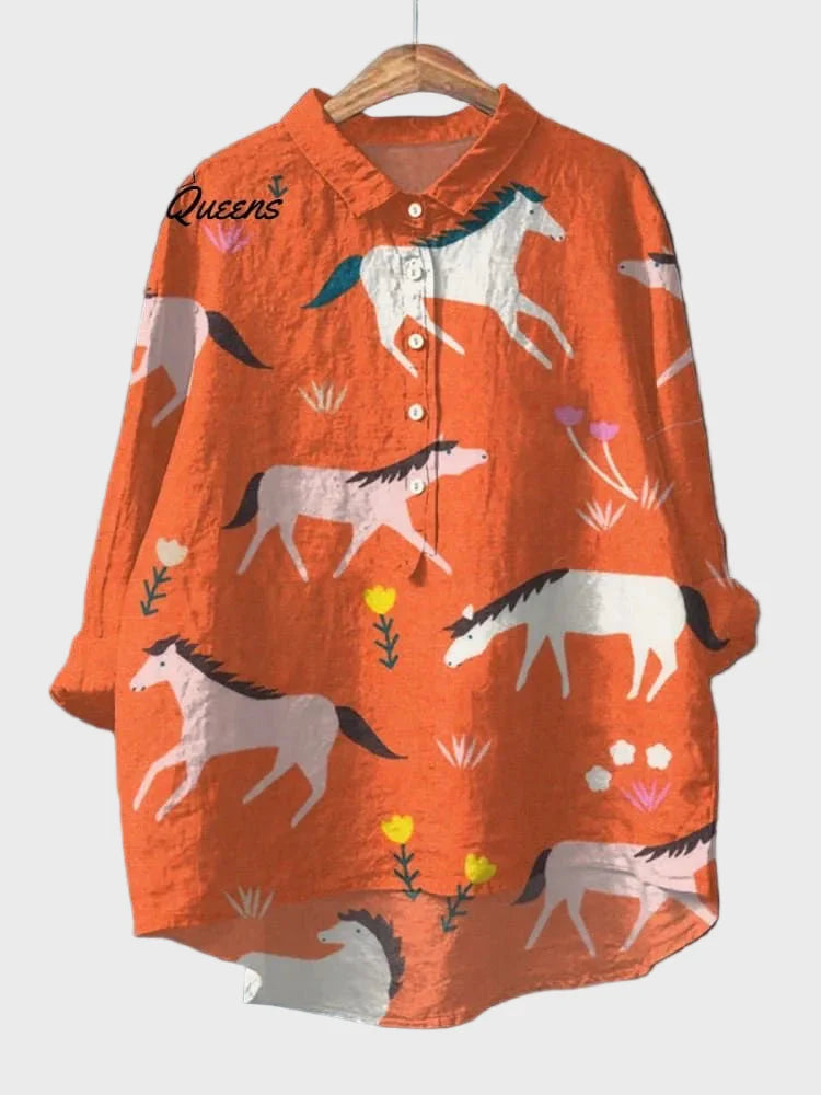 Cheval | T-shirt Artistique Animalier