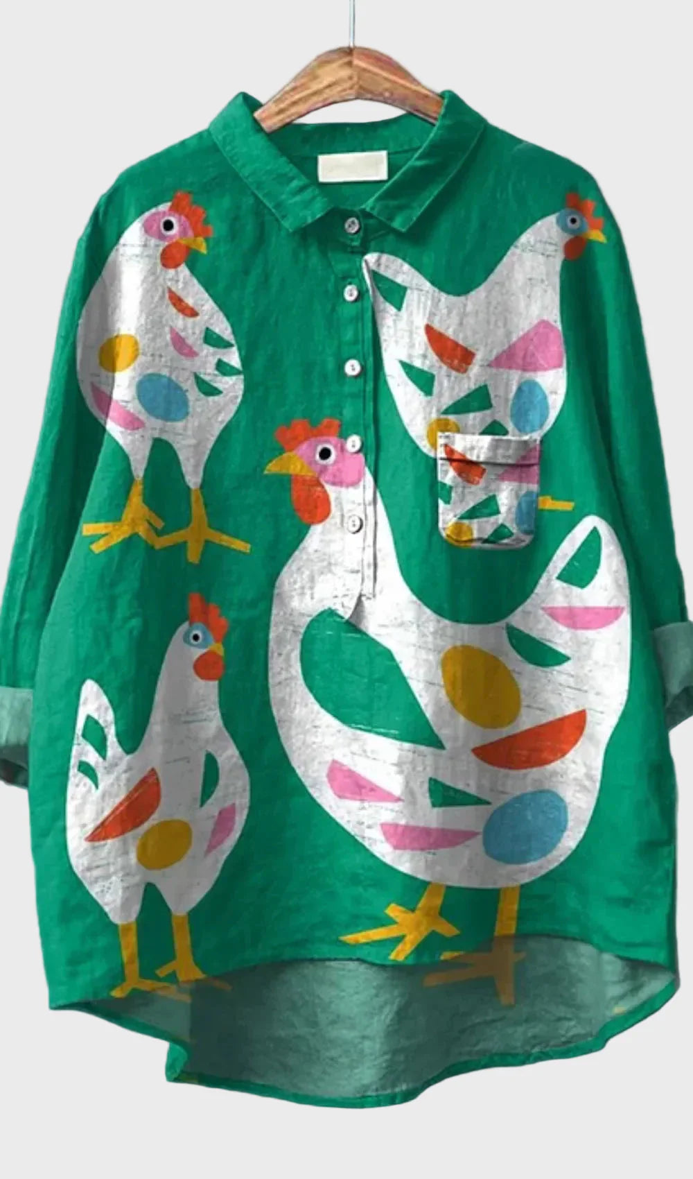 Poule | T-shirt Artistique Animalier