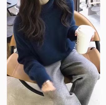 Emily - Pull Col Rond Douillet