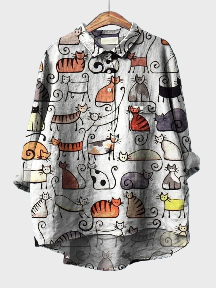 Chat | T-shirt Artistique Animalier