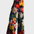 BRENNA - PANTALON LARGE À FLEURS