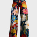 BRENNA - PANTALON LARGE À FLEURS