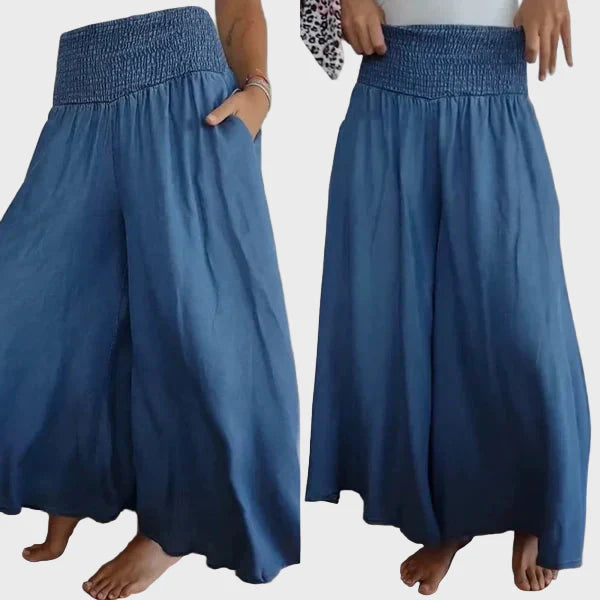 Annita | pantalon ample taille haute