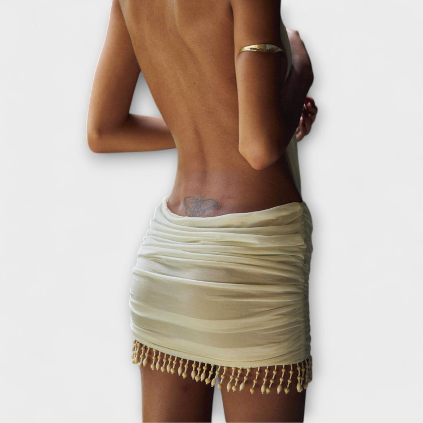 Kylie - Robe mini en tissu ultra doux