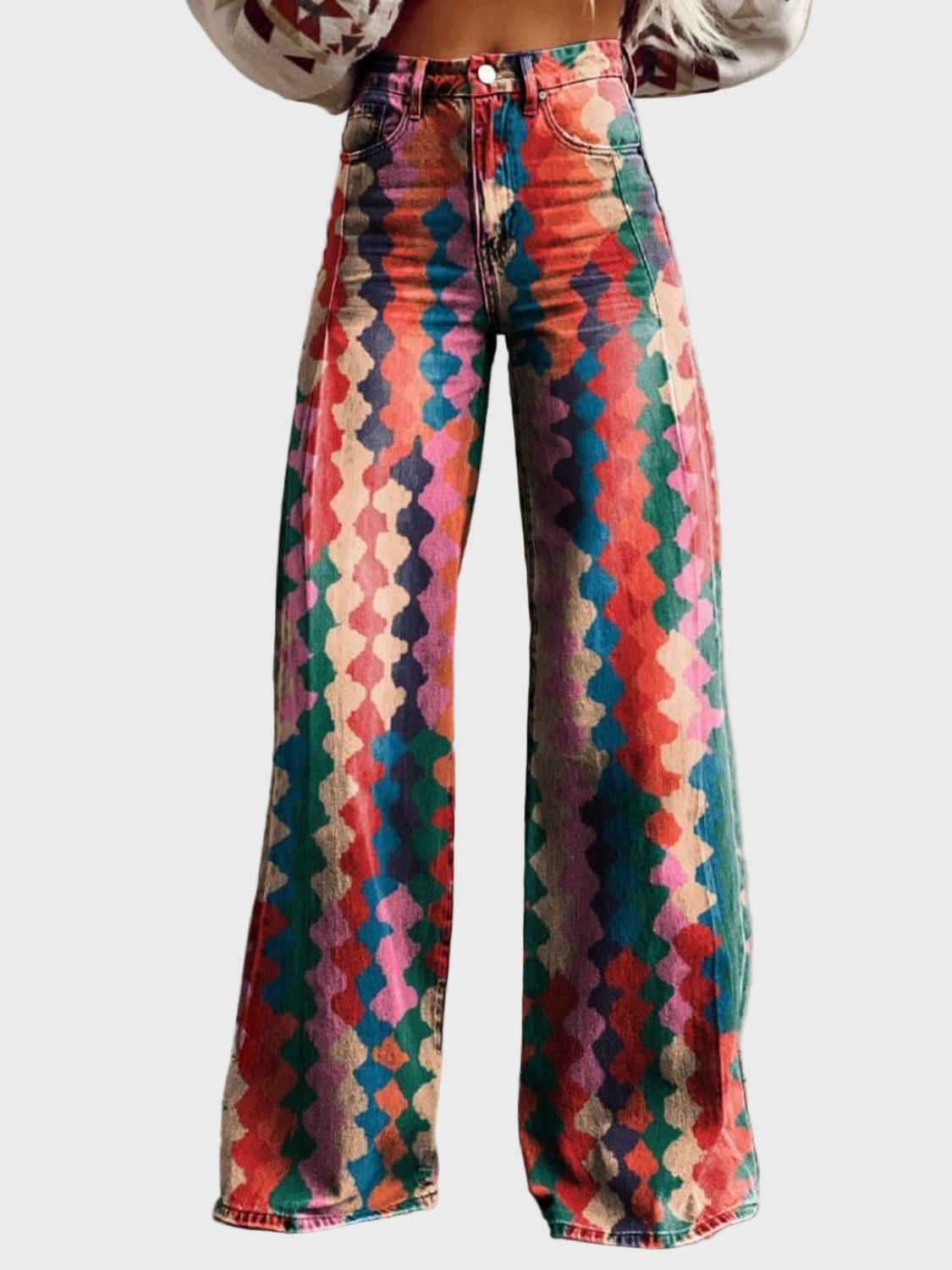 NADINA - PANTALON BOHÈME AMPLE