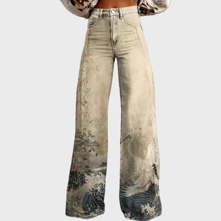 Olivia | Pantalon floral