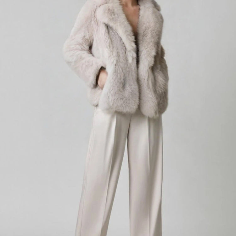 Myla - Manteau en Fausse Fourrure