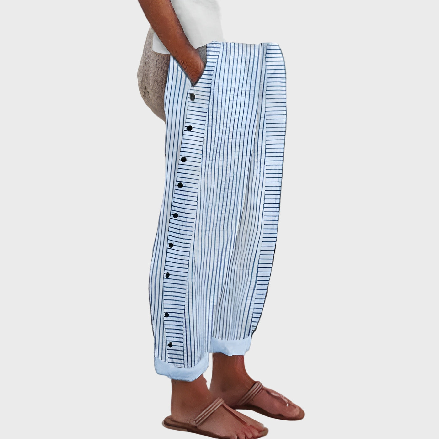 Sandrine™ | Pantalon en lin