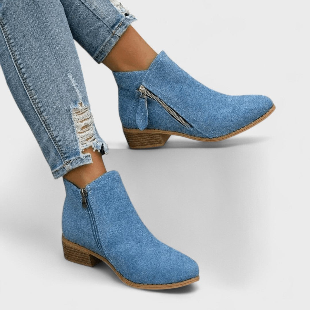 Fiora – Bottes vintage au style classique