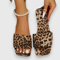 Theresa – Sandales Léopard