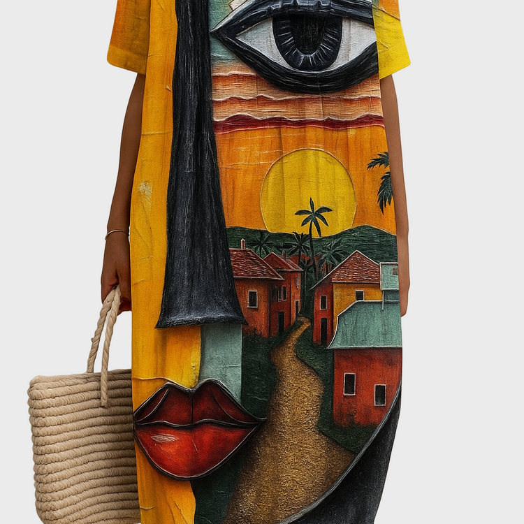 Lisa™ | Robe naturelle élégante