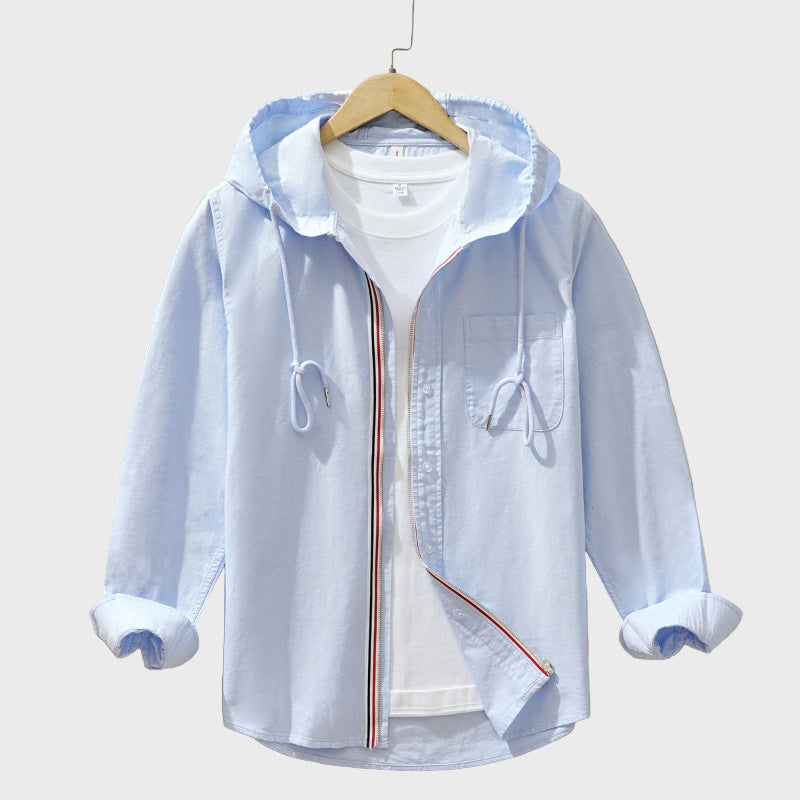 Casa | Hoodie Léger en Mélange de Lin