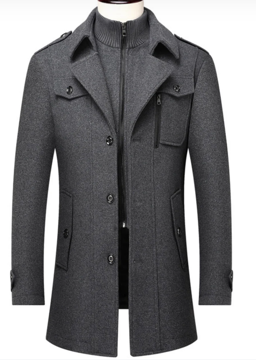 WoolGuard™ Veste d’hiver style Peaky Blinders