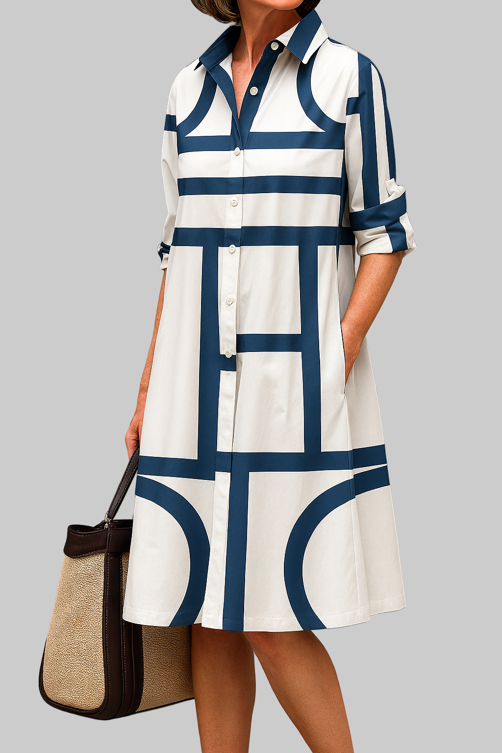 JULIA – ROBE MIDI IMPRIMÉE