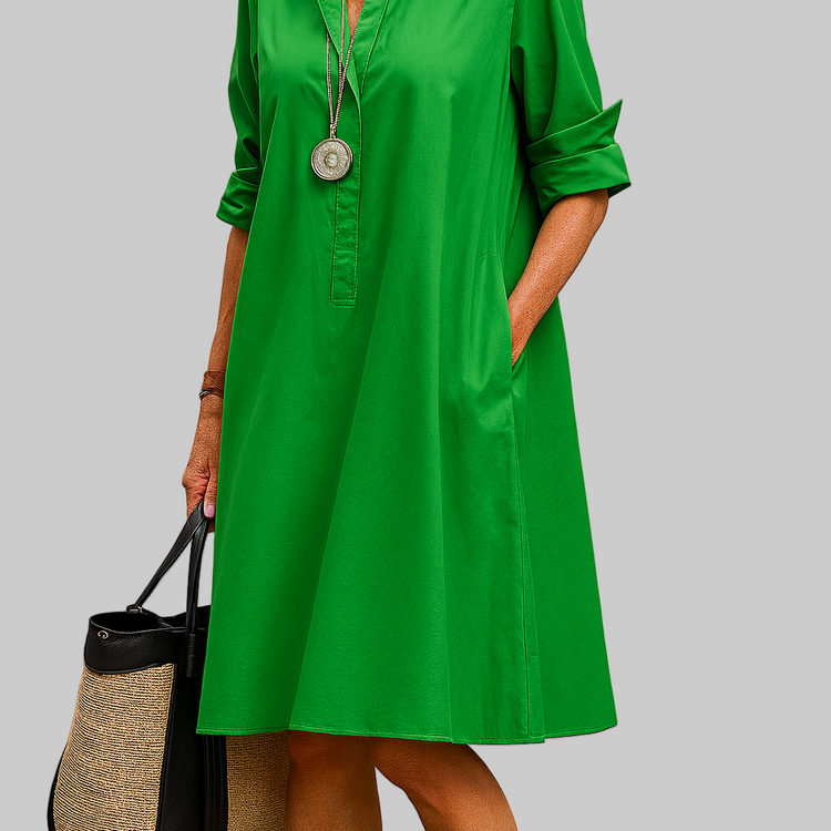 BELICE – ROBE MIDI IMPRIMÉE