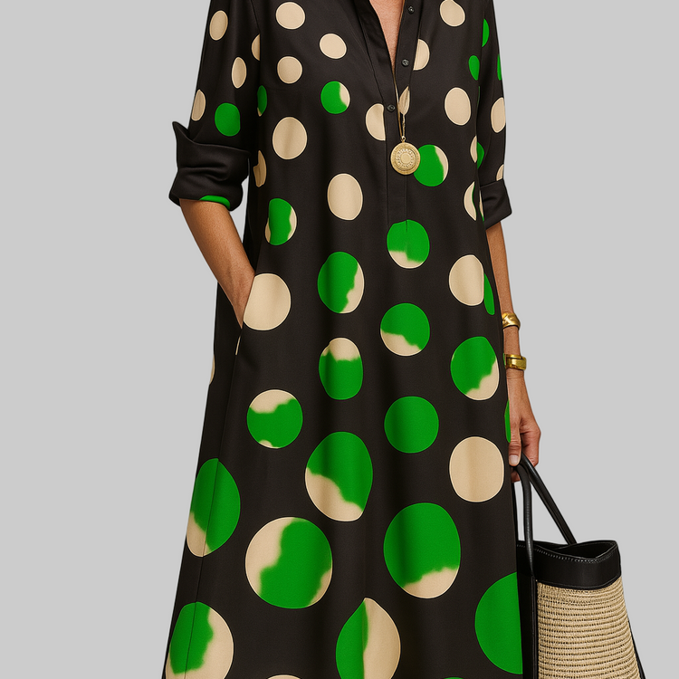 DANIELA – ROBE MIDI IMPRIMÉE