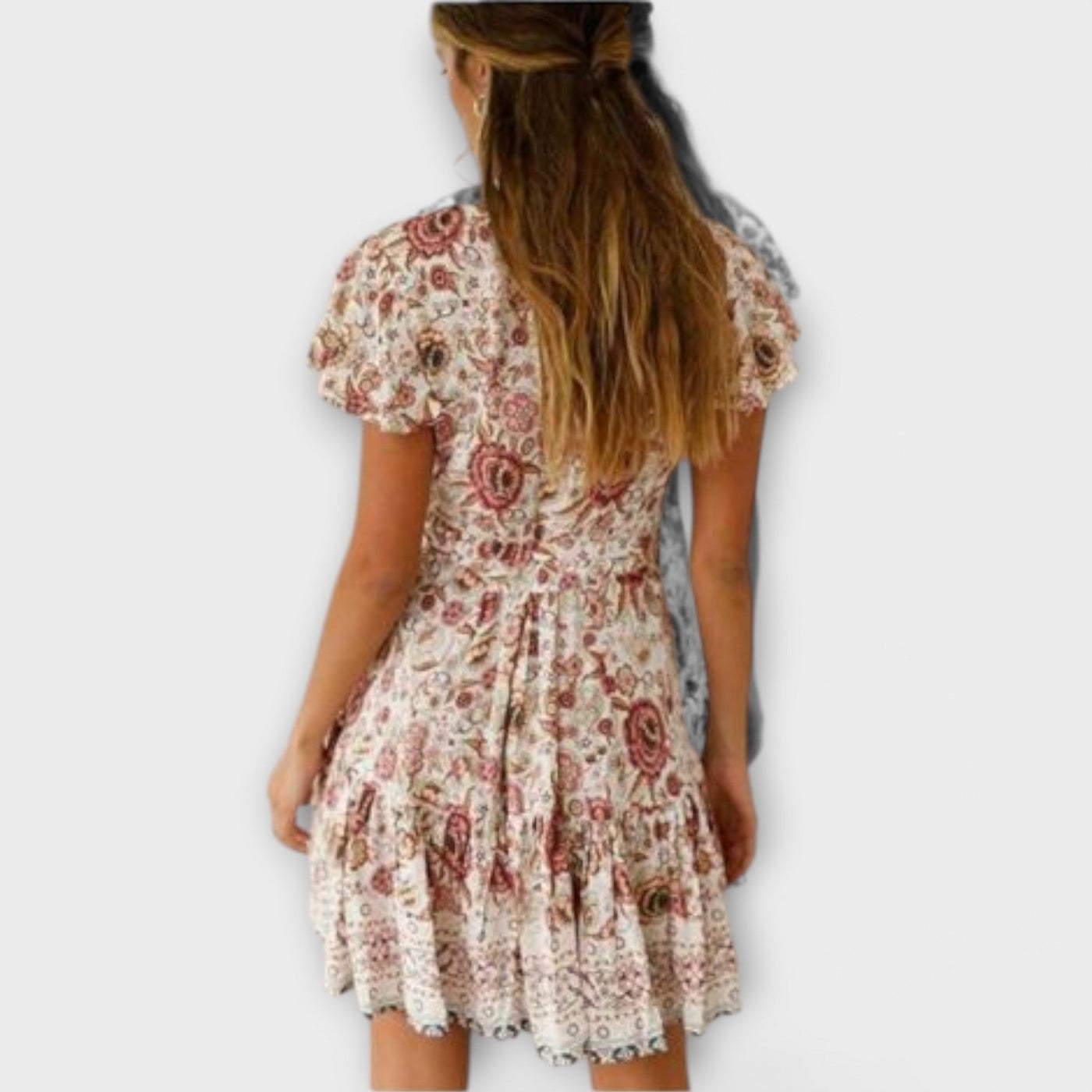 Amina - Robe Boho Courte