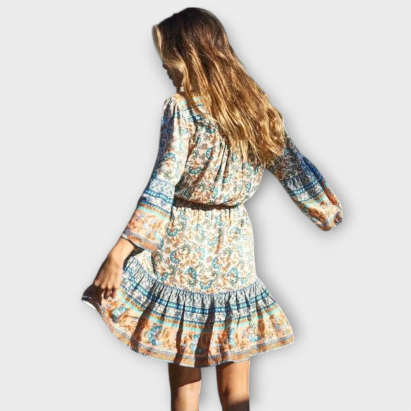 Keitha - Robe Boho Courte