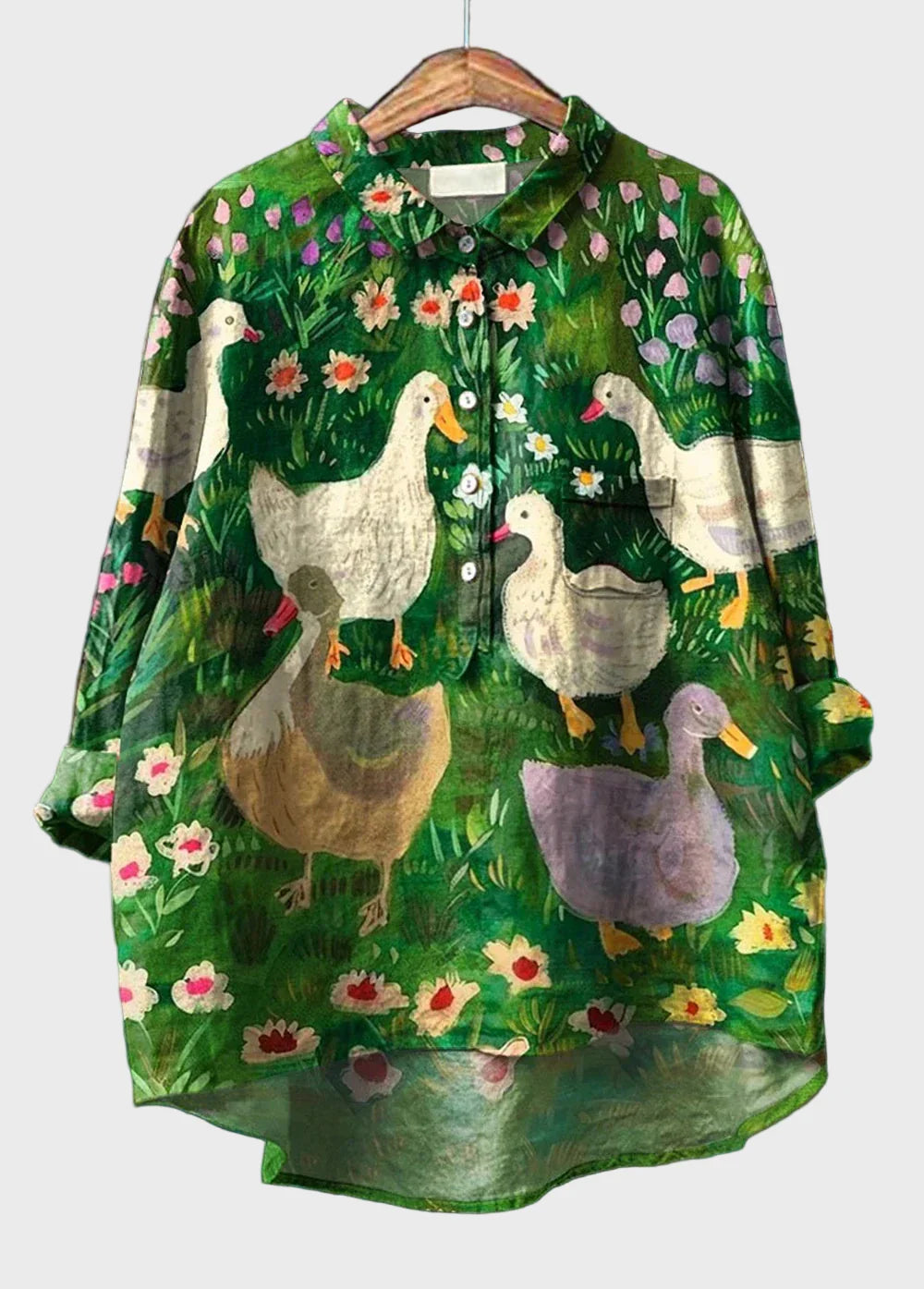 Oie | T-shirt Artistique Animalier