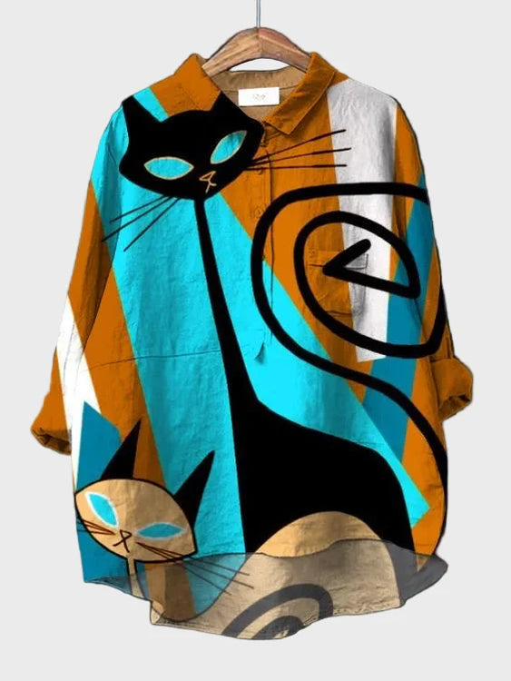 Chat | T-shirt d’Art Animal