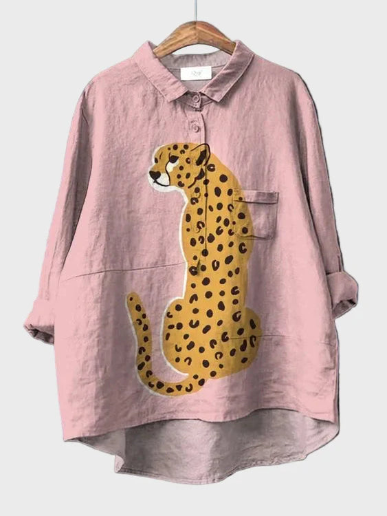 Léopard | T-shirt d’Art Animal