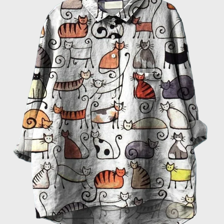 Chat | T-shirt Artistique Animalier