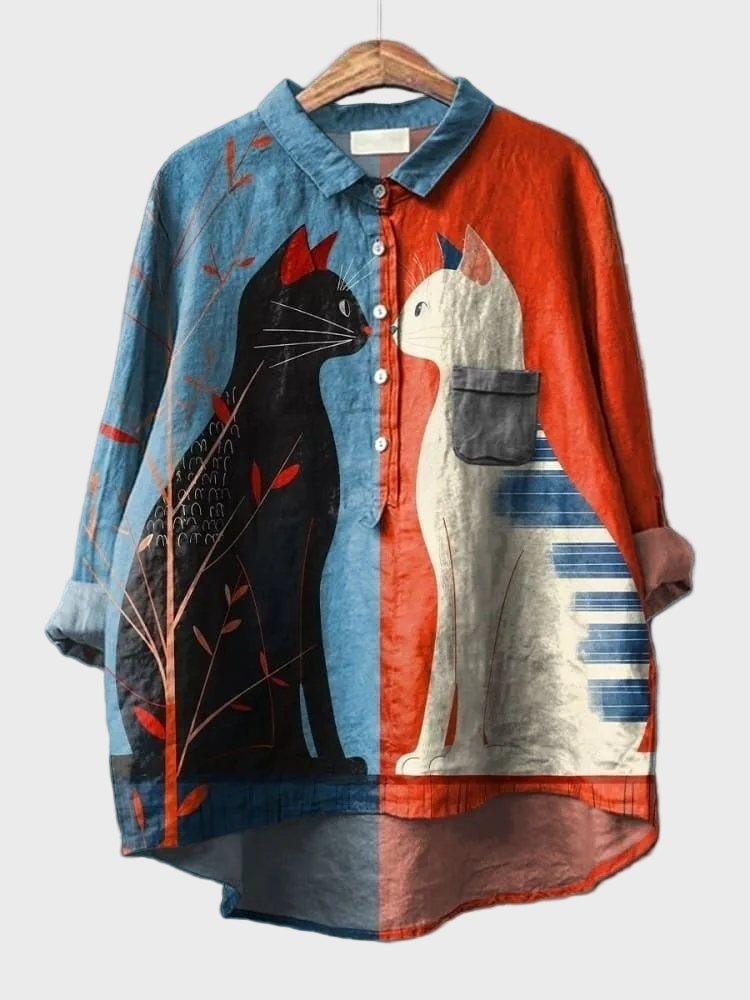 Chat | T-shirt Artistique Animalier