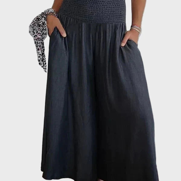 Annita | pantalon ample taille haute